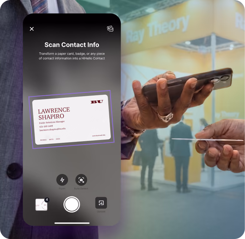 Card scanner preview